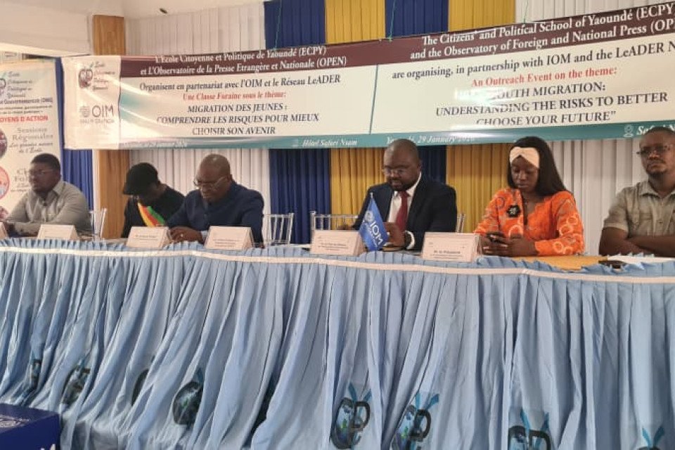 À Yaoundé, le Réseau-LEADER alerte la jeunesse sur les dangers mortels de la migration irrégulière