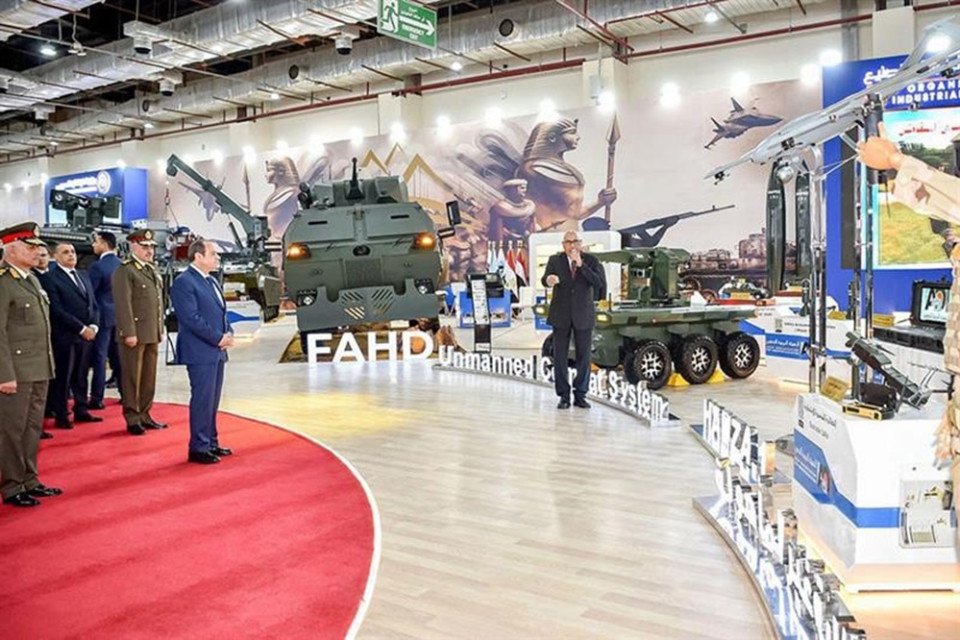 Al-Sissi lance la 4ᵉ édition du Salon international de défense EDEX 2025