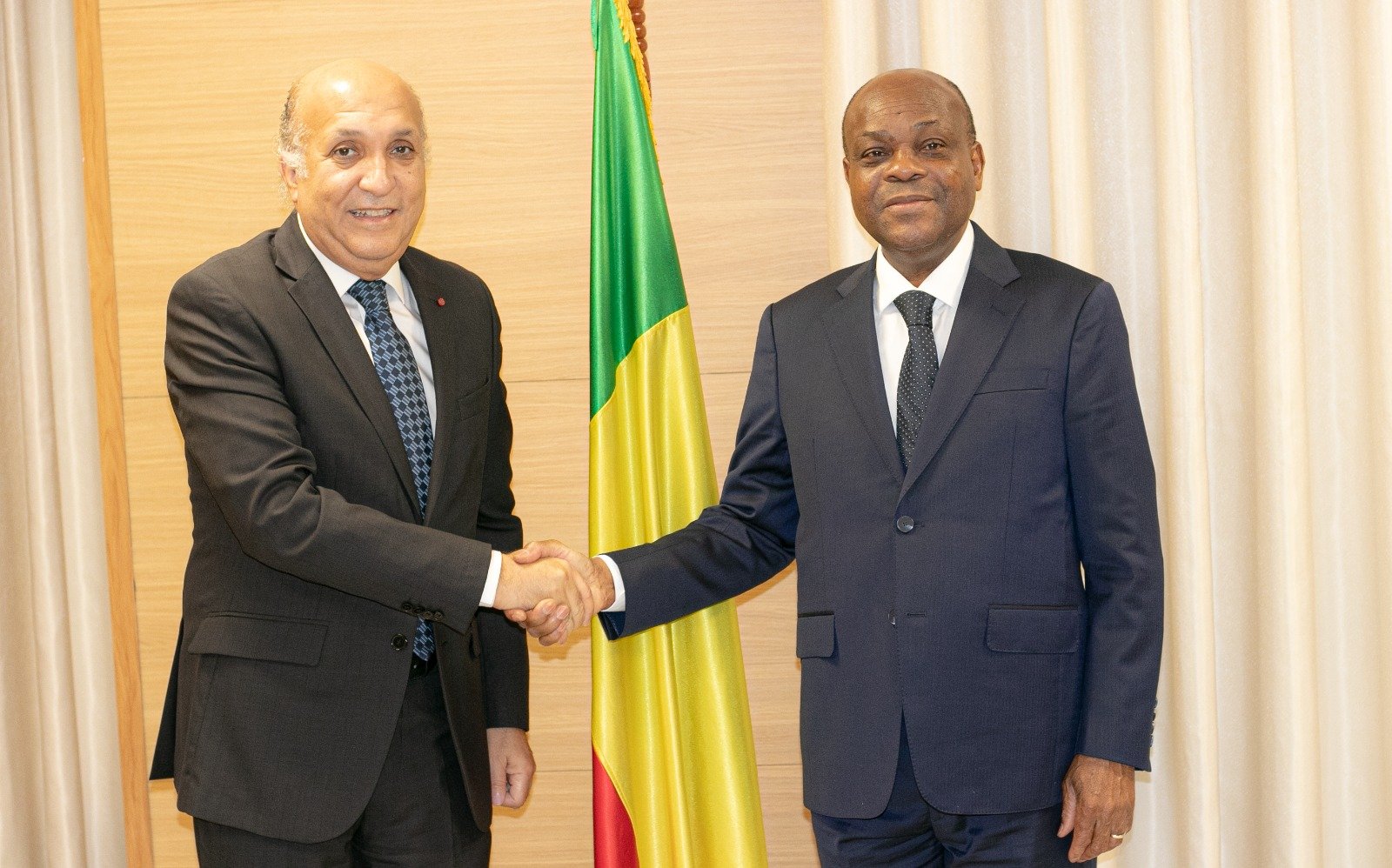 Le président de la Cour constitutionnelle reçoit l’ambassadeur du Maroc