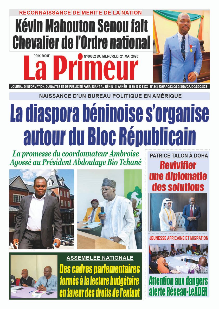 Une du 21/05/2025